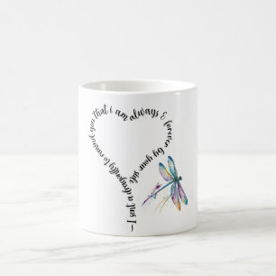 Taza De Café Sublimación de la libélula inspiradora/conmemorati