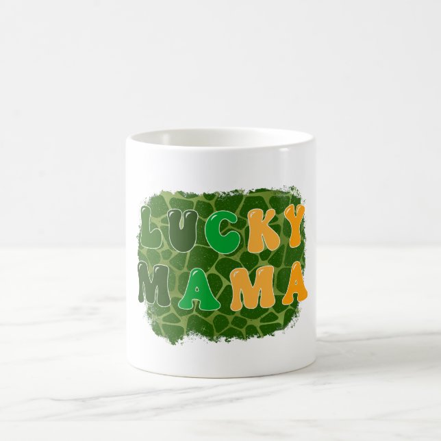 Taza De Café Sublimación Lucky Mama (Centro)