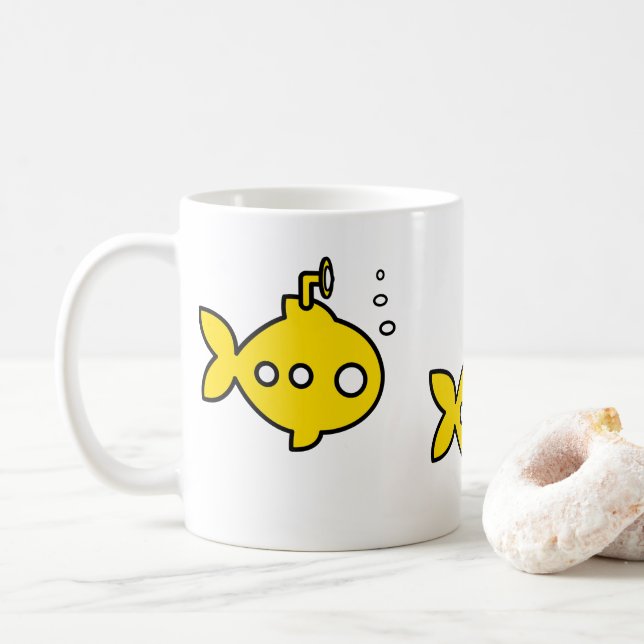 Taza De Café Submarino (Con donut)