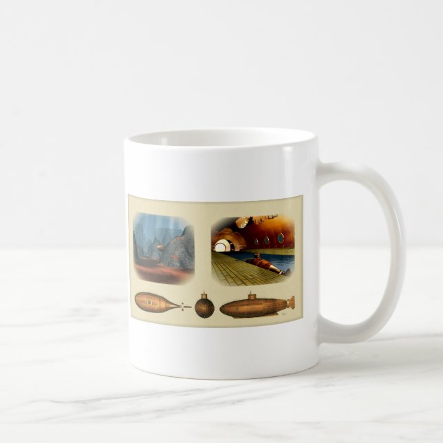 Taza De Café submarino temprano (Derecha)