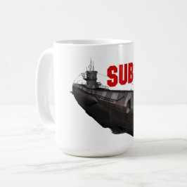 Taza De Café SubSIM U-Boat Silent Running Mug