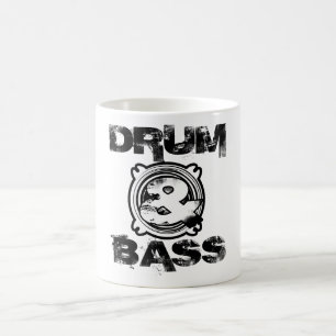 Taza De Café Subwoofer del tambor y del bajo