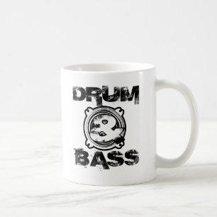 Taza De Café Subwoofer del tambor y del bajo
