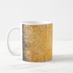 Taza De Café Sucio de hueso vintage de textura