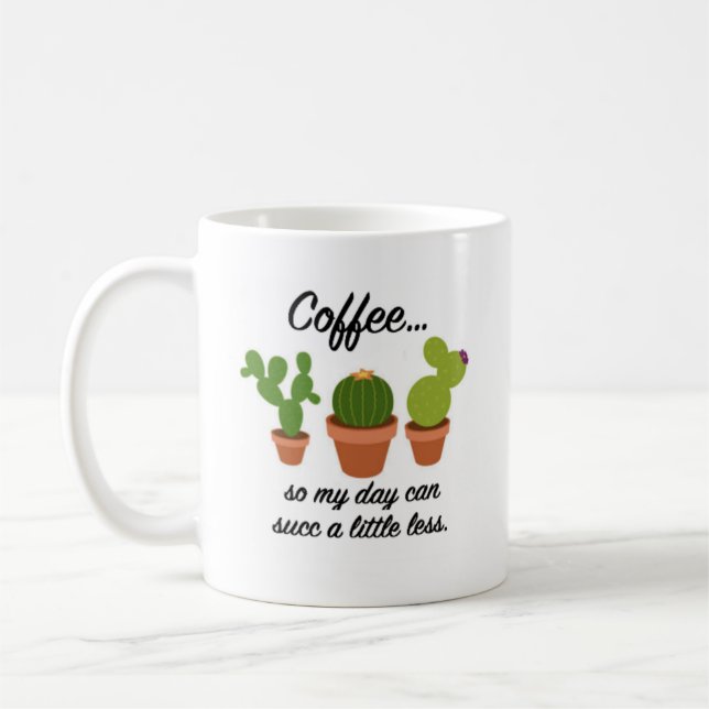 Taza de café suculenta (Izquierda)