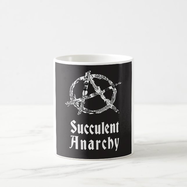 Taza de café suculenta de la anarquía (Centro)