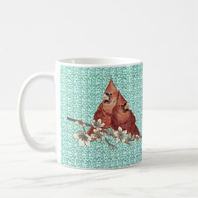 Taza De Café Sucursal de cardenales Mug (Izquierda)