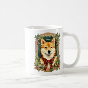 Taza De Café Sudadera de Navidad Doge Shiba Inu Hombres Largo