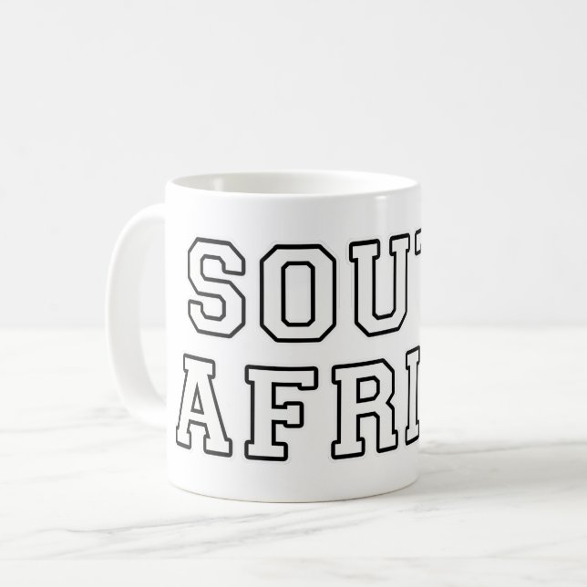 Taza De Café Sudáfrica (Anverso izquierdo)