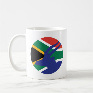 Taza De Café Sudáfrica Springbok Antelope Sudáfrica
