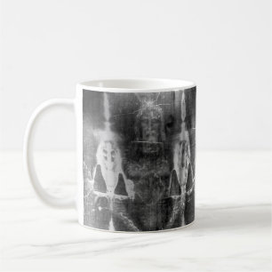 Taza De Café Sudario negativo de la crucifixión de Turín en fot