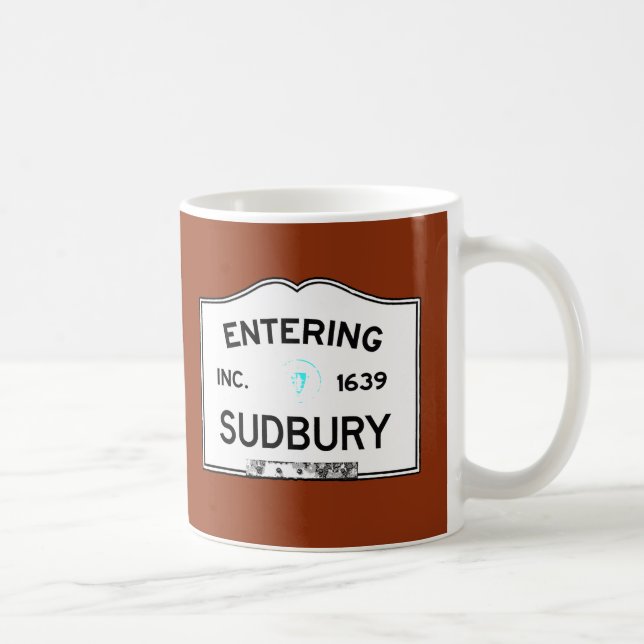Taza De Café Sudbury que entra (Derecha)