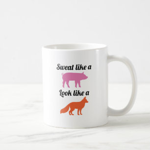 Taza De Café Sudor Como Un Cerdo