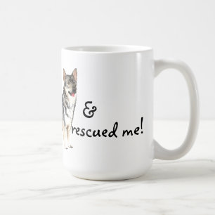 Taza De Café Sueco Vallhund del rescate