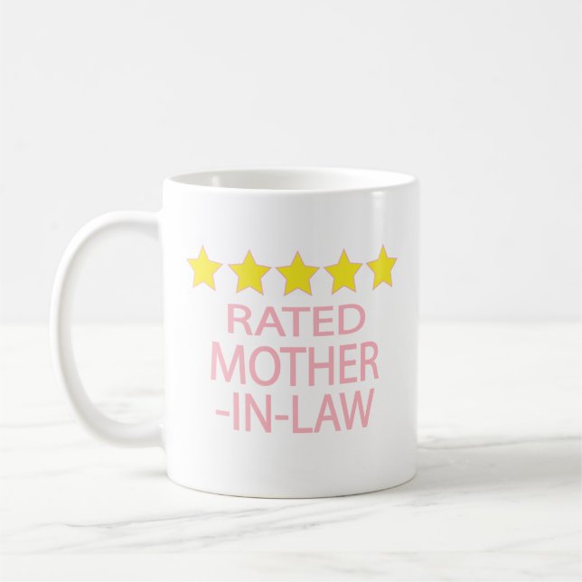 Taza De Café Suegra de cinco estrellas (Izquierda)