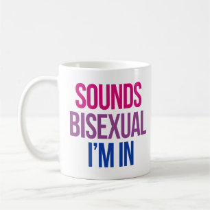 Taza De Café Suena bisexual Estoy dentro