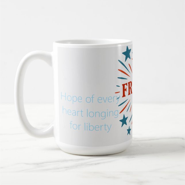 Taza De Café Suene la Libertad (Izquierda)