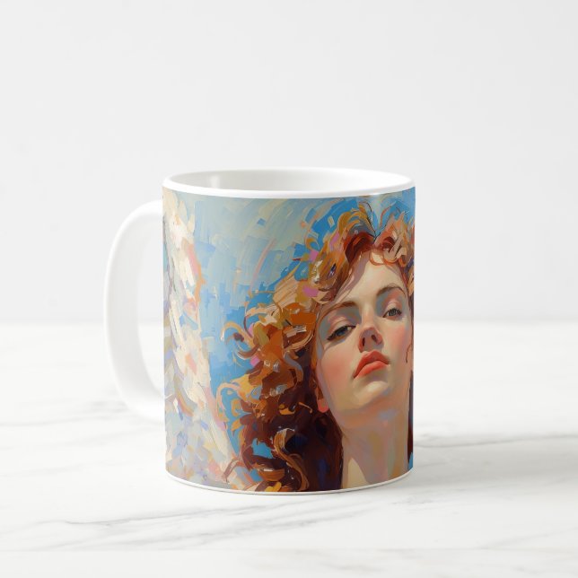 Taza De Café Sueño de Ángel  (Anverso izquierdo)