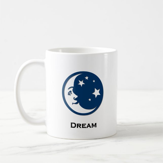 Taza De Café Sueño de estrellas de la luna (Izquierda)