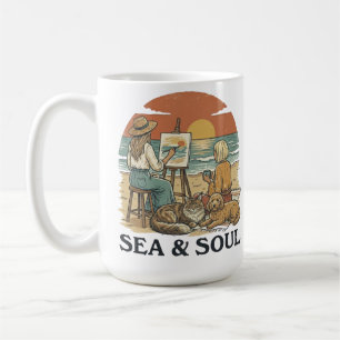 Taza De Café Sueño de Mar y Alma