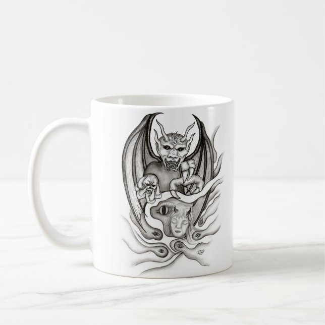 Taza De Café Sueño de medianoche - Devils (Izquierda)