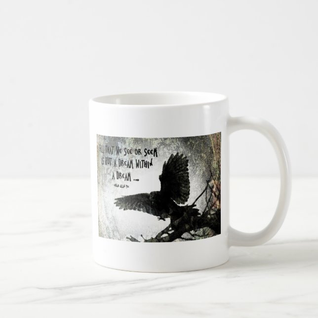Taza De Café Sueño del cuervo (Derecha)