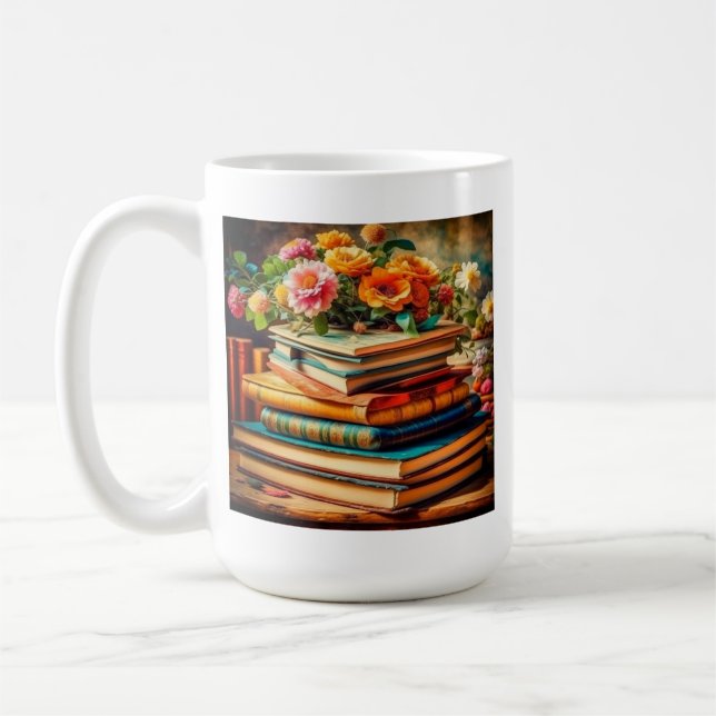 Taza De Café Sueño en palabras | Libro de Lover (Izquierda)