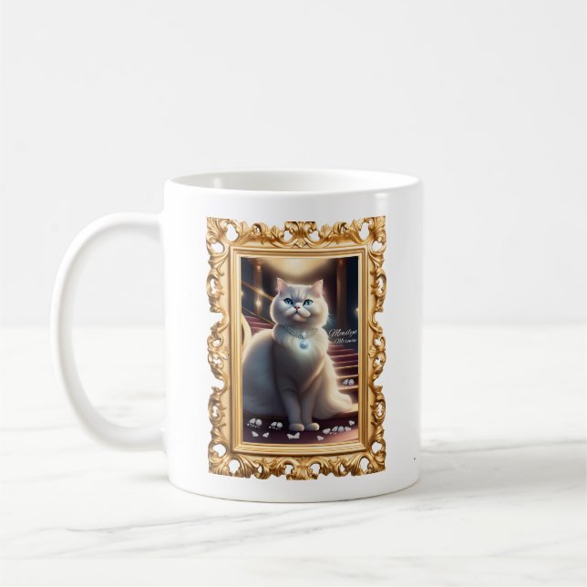 Taza De Café Sueño gran esparcen más brillante brillante Kitty  (Izquierda)
