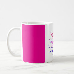 Taza De Café Sueño Grande. Trabajar duro. Mantente humilde