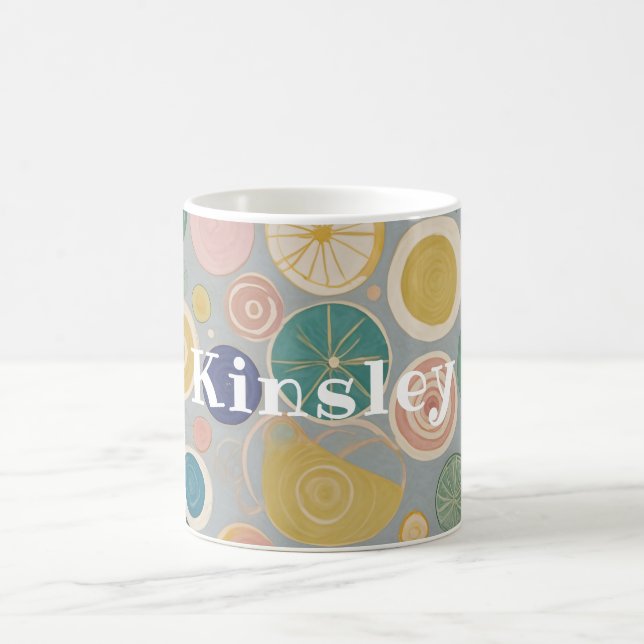 Taza De Café Sueño Kaleidoscope personalizado (Centro)