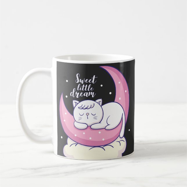Taza De Café Sueño pequeño dulce (Izquierda)