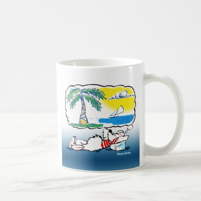 Taza De Café ¡Sueño tropical! (Derecha)