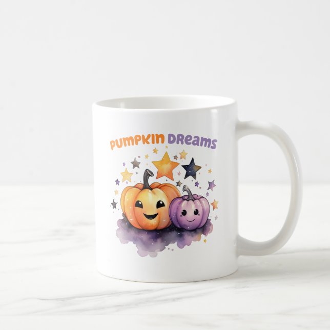 Taza De Café Sueños de calabaza (Derecha)