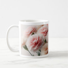 Taza De Café Sueños de Clavel Rosado