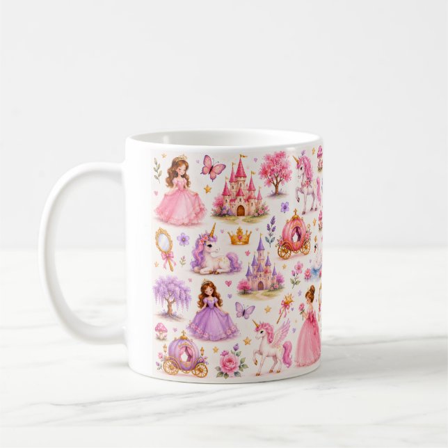 Taza De Café Sueños de Cuento de Hadas (Izquierda)