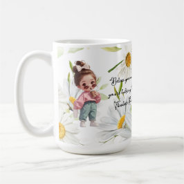 Taza De Café Sueños de margaritas y sueños de café - Inspiració
