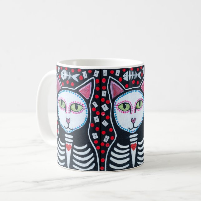 Taza De Café Sueños de peces musicales (Anverso izquierdo)