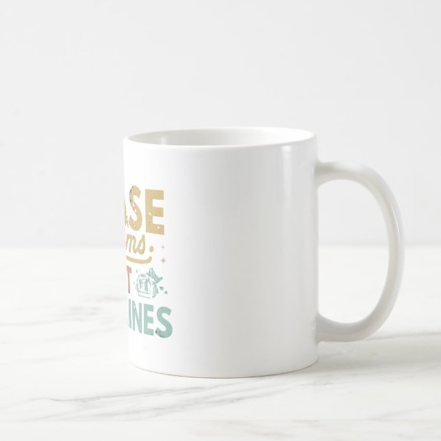 Taza De Café Sueños de persecución, no plazos (Derecha)