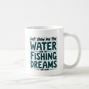 Taza De Café Sueños de Pesca 