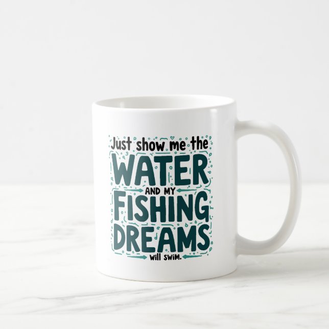 Taza De Café Sueños de Pesca  (Derecha)