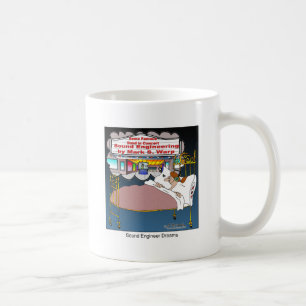 Taza De Café Sueños del ingeniero de sonido