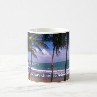 Taza De Café Sueños del retiro de la isla
