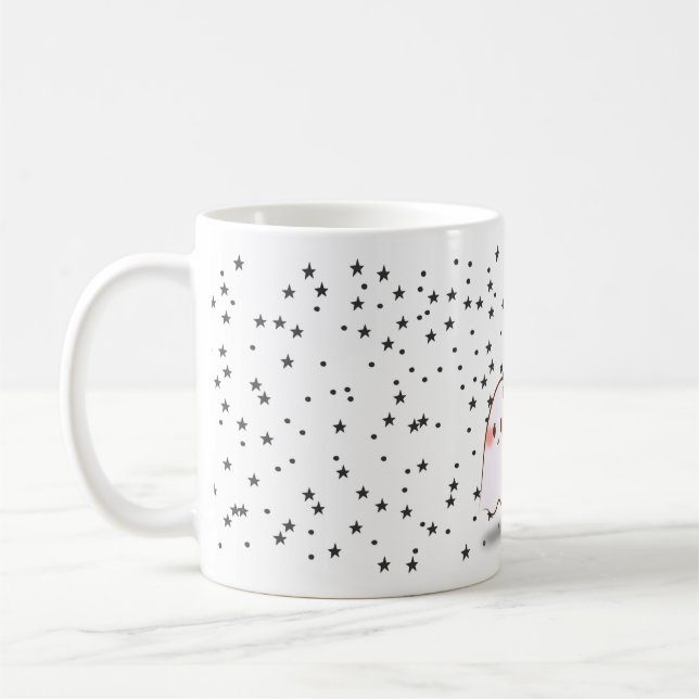 Taza De Café "Sueños dulces fantasmagóricos" Mug (Izquierda)