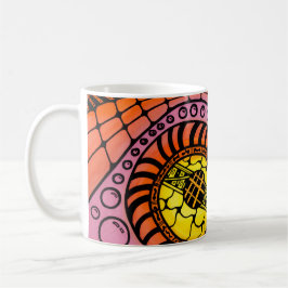 Taza De Café Sueños en Rojo