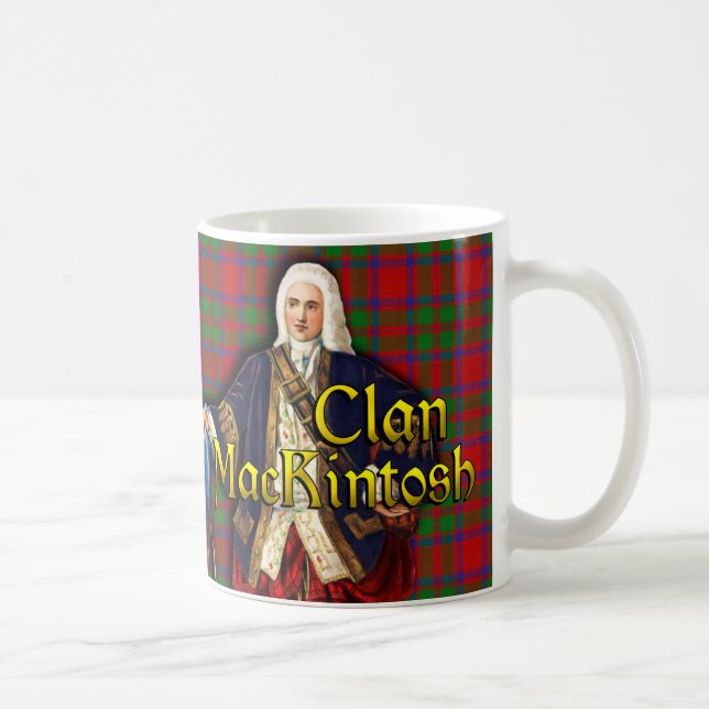 Taza De Café Sueños escoceses del clan MacKintosh (Derecha)