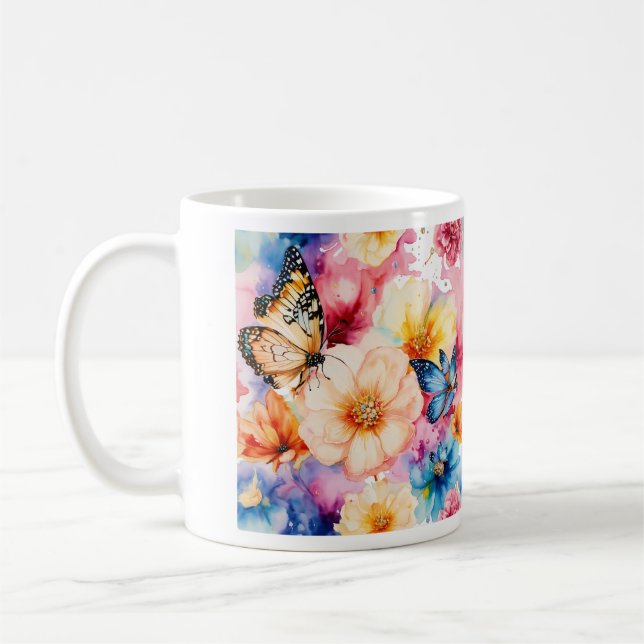 Taza De Café "Sueños fluctuantes" (Izquierda)