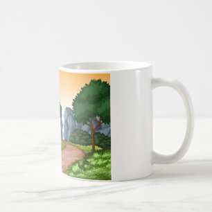 Taza De Café Sueños forestales - Mugre inspirada en la naturale