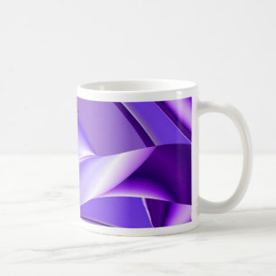 Taza De Café Sueños púrpura, Abstracta fantasía Arcoiris