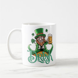 Taza De Café suerte a los irlandeses