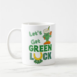 Taza De Café suerte a los irlandeses